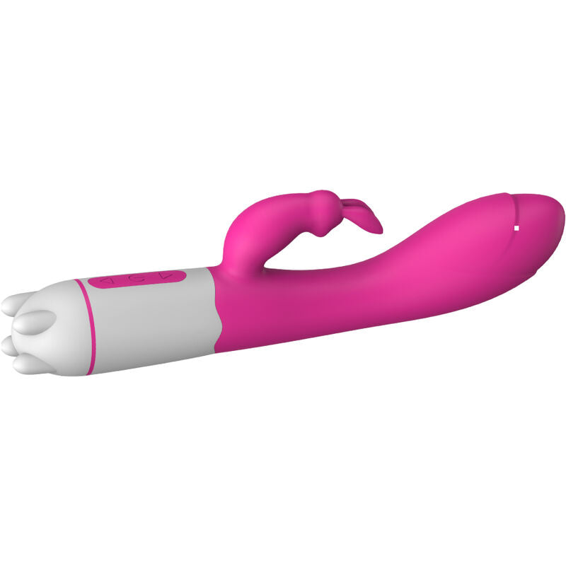 ARMONY - VIBRADOR Y ESTIMULADOR CONEJO HAPPY FUCSIA