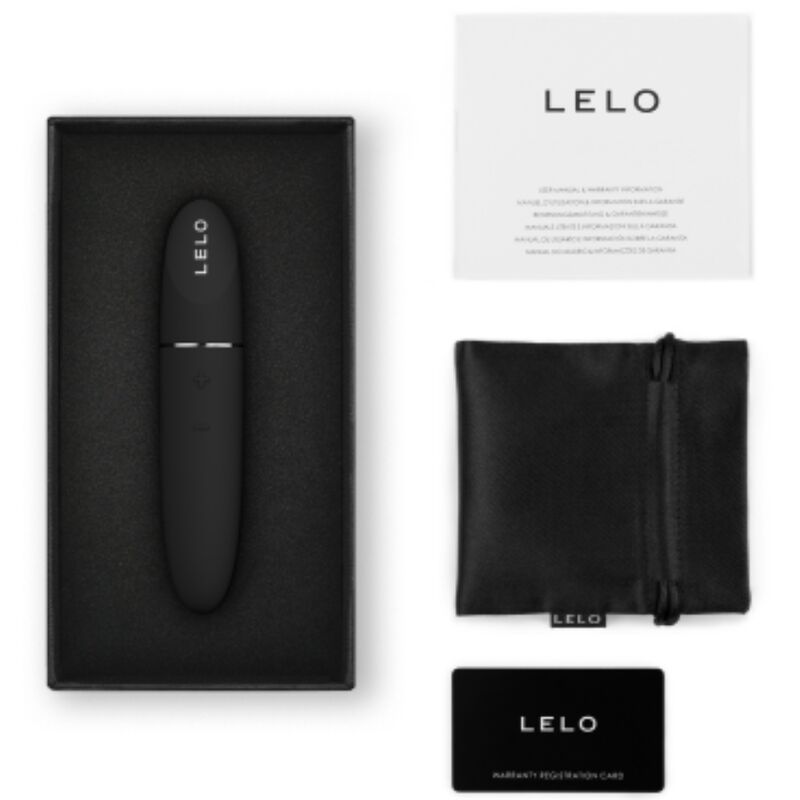 LELO - VIBRADOR PERSONAL MIA 3 NEGRO