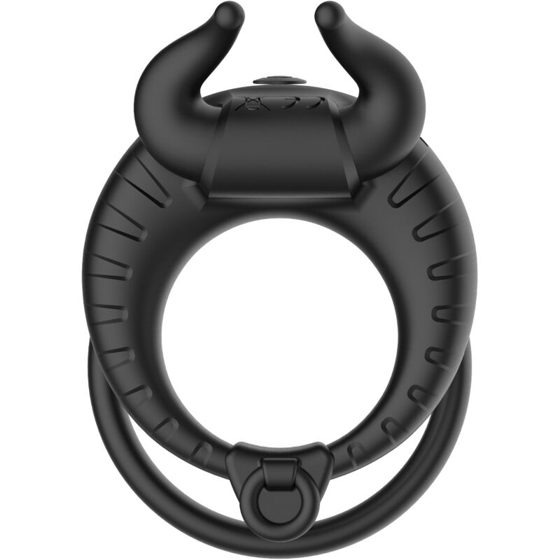 ARMONY - ANILLO VIBRADOR BULL'S PASION 10 VELOCIDADES NEGRO