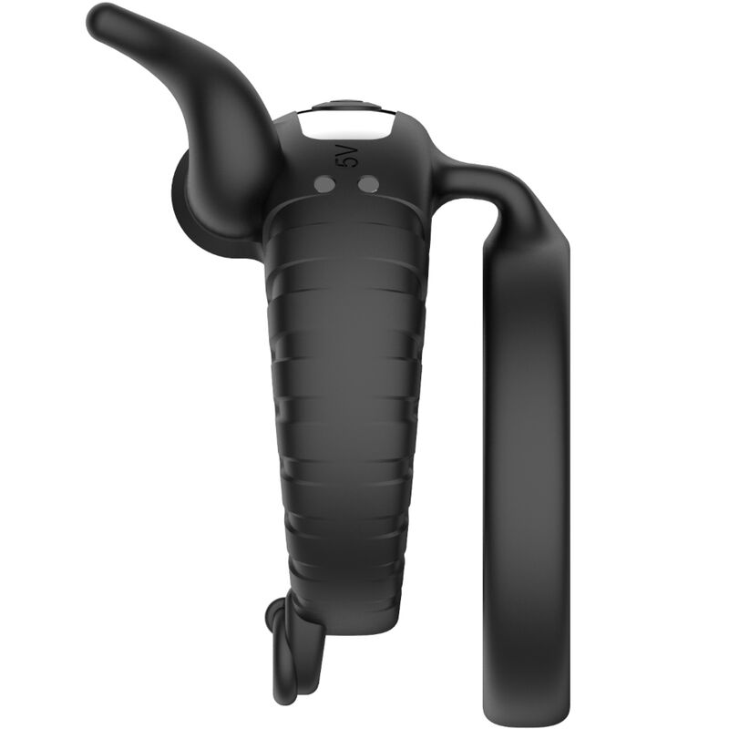 ARMONY - ANILLO VIBRADOR BULL'S PASION 10 VELOCIDADES NEGRO