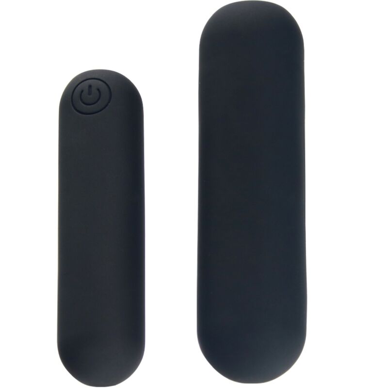 SPLASH HAHA VIBRADOR BALA SILICONE 10 VIBRAÇÕES 75 X 19 CM PRETO
