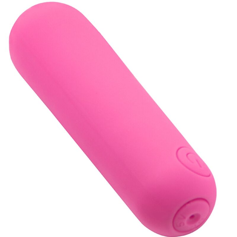 SPLASH HAHA VIBRADOR BALA DE SILICONA 10 VIBRACIONES 75 X 19 CM ROSA