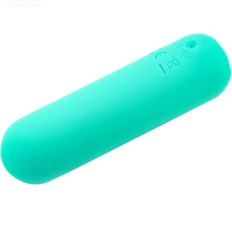 SPLASH HAHA VIBRADOR BALA DE SILICONA 10 VIBRACIONES 75 X 19 CM VERDE