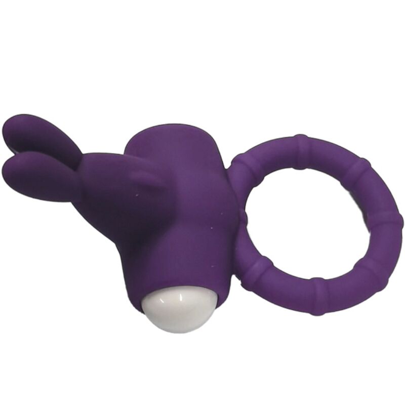 ARMONY - ANILLO VIBRADOR DE SILICONA MORADO MS BUNNY