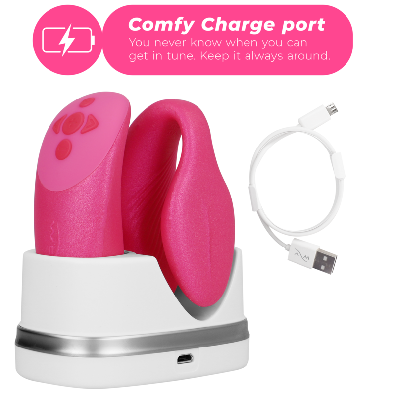 WE-VIBE - WE VIBE CHORUS VIBRADOR PARA PAREJAS CON CONTROL DE APRETÓN ROSA