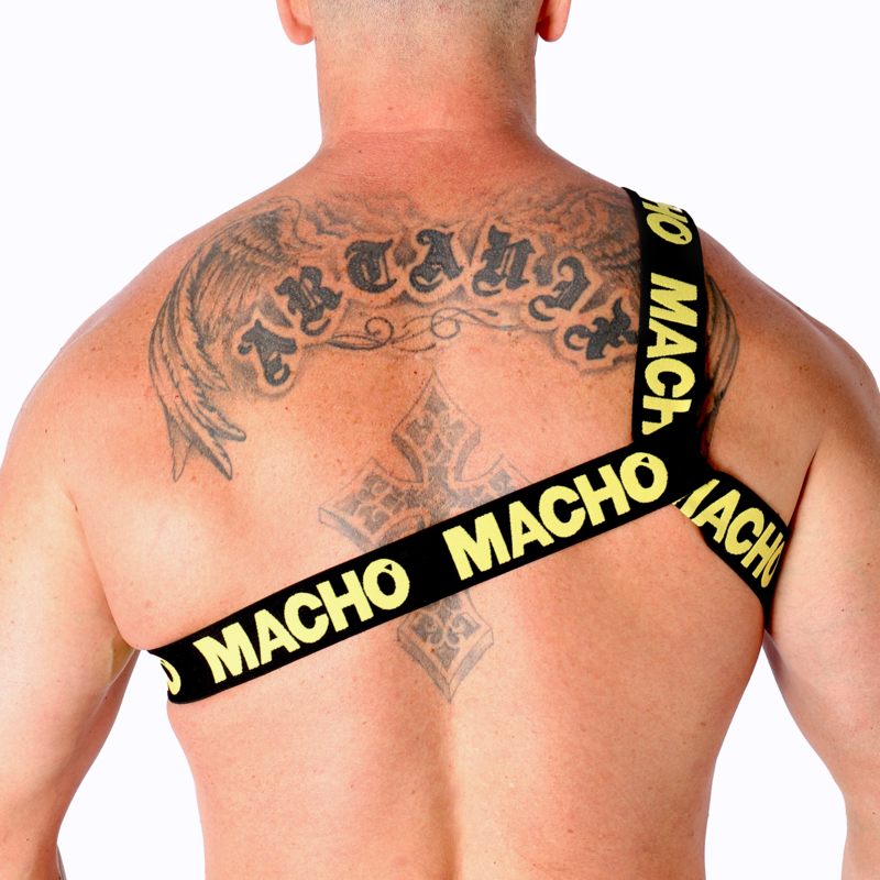 ARNÉS ROMANO BLANCO PARA HOMBRE S/M