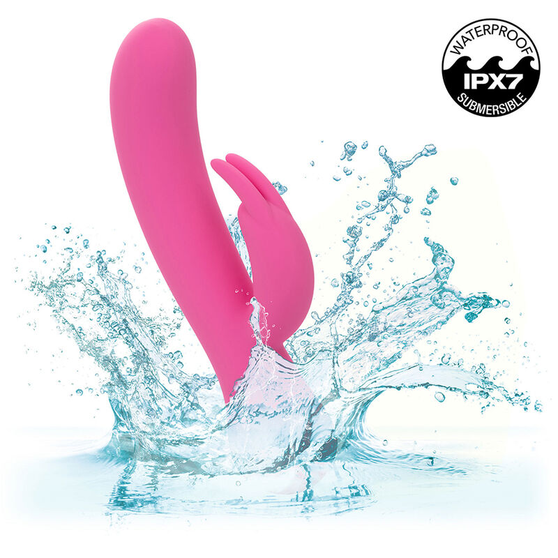 CALEXOTICS - PRIMER VIBRADOR CONEJO RECARGABLE ROSA