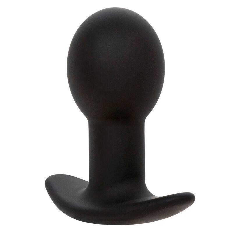 CALEXOTICS - PLUG ANAL ROCK BOTTOM 10 VIBRACIONES SILICONA NEGRO