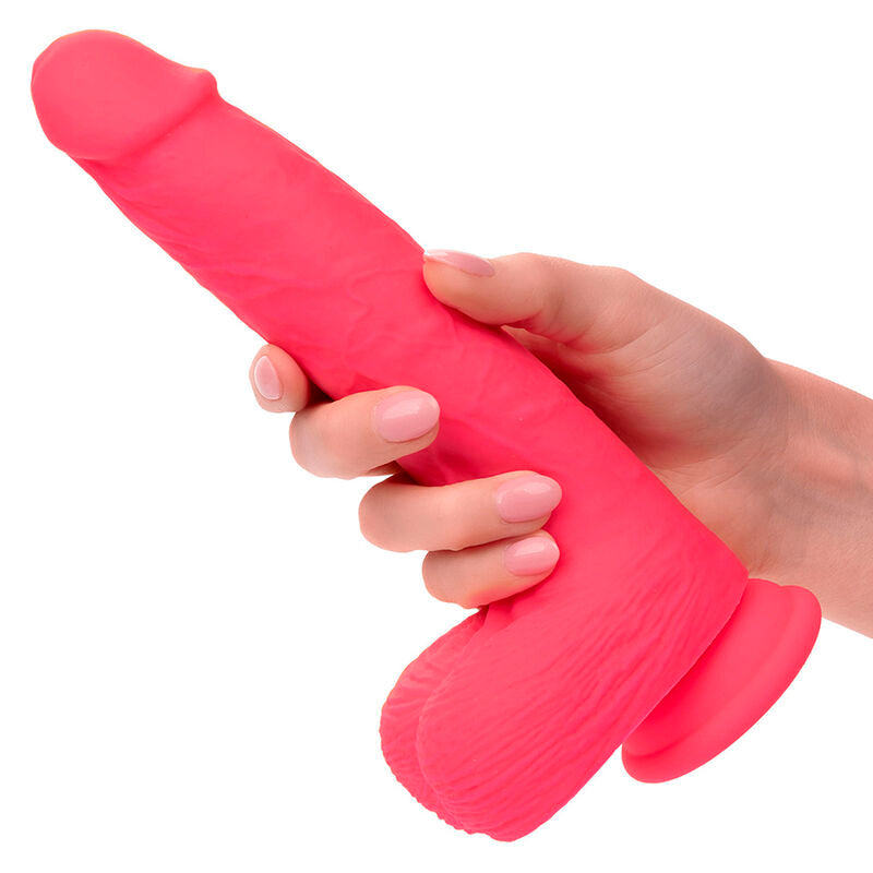 CALEXOTICS - VIBRADOR REALISTA PENIS 10 VIBRACIONES ROSA