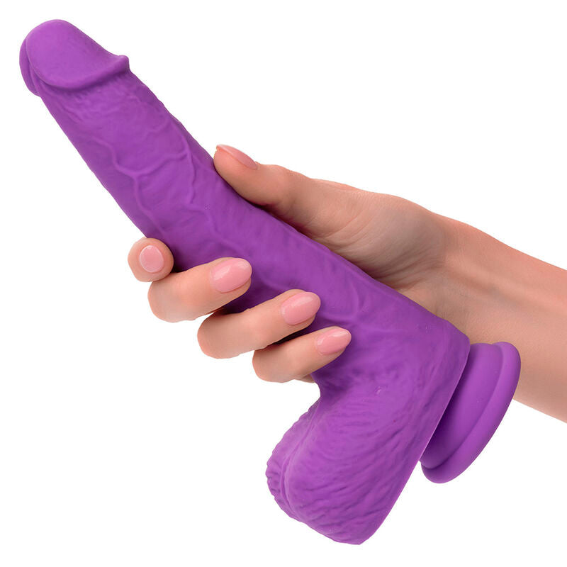CALEXOTICS - VIBRADOR ROTATIVO Y RECARGABLE STUDS 10 VIBRACIONES MORADO