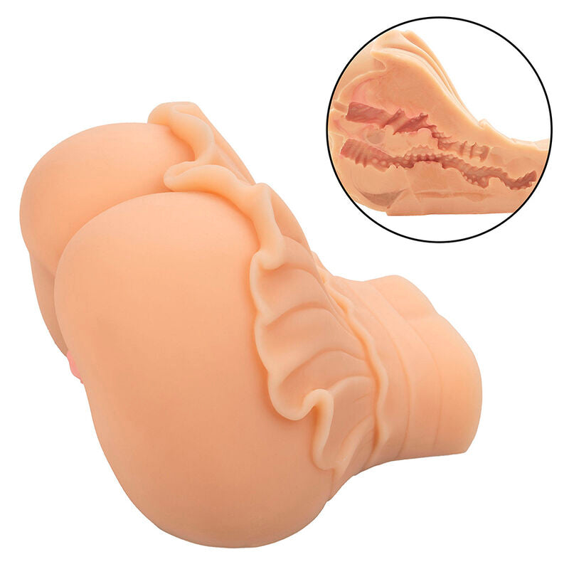 CALEXOTICS - MASTURBADOR DOBLE REALISTA THE PEEP SHOW GIRL CARNE