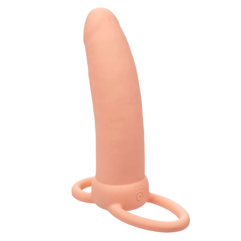CALEXOTICS - MAXX THICK DOBLE PENETRADOR 10 VIBRACIONES EN CARNE