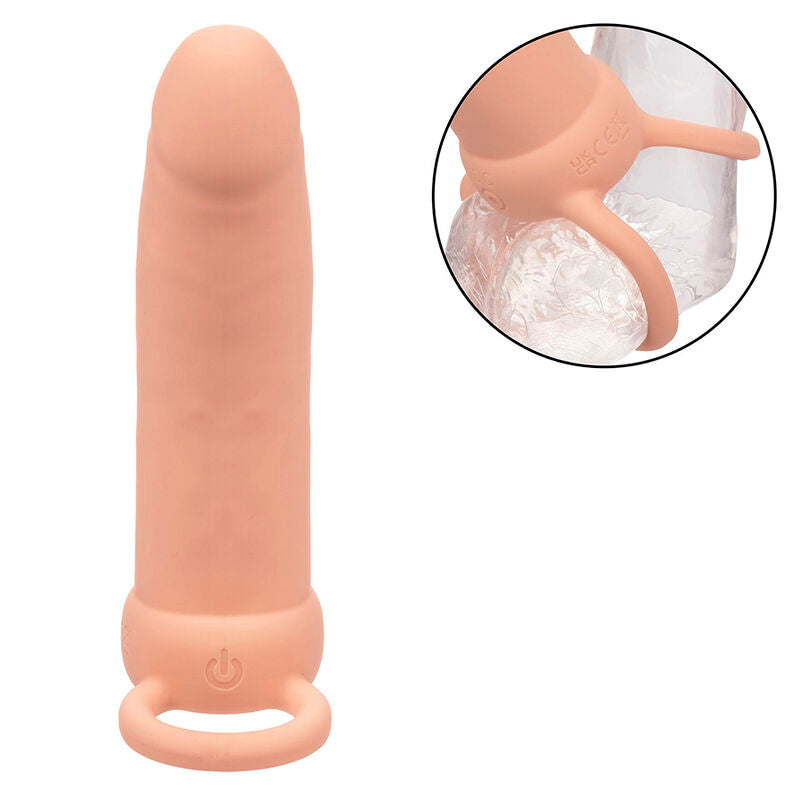 CALEXOTICS - MAXX THICK DOBLE PENETRADOR 10 VIBRACIONES EN CARNE