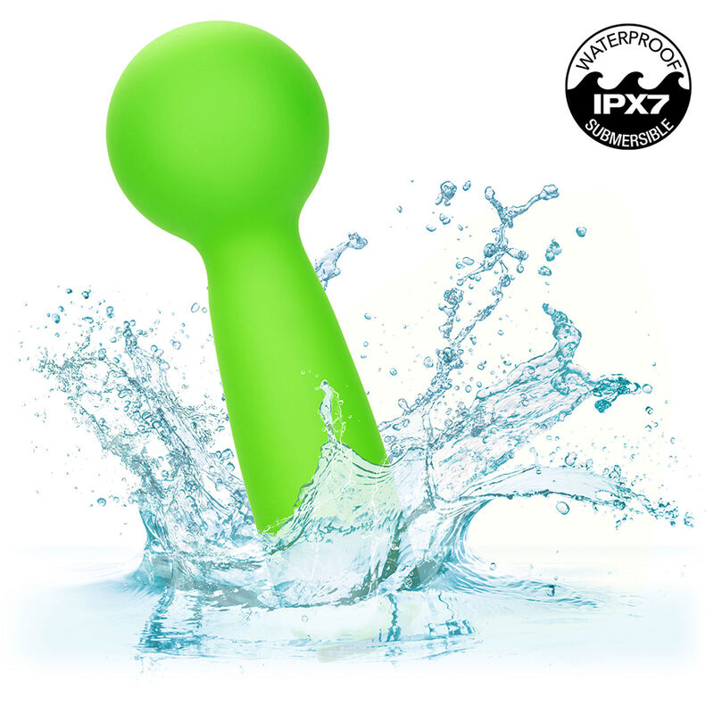 CALEXOTICS - MINI MASAJEADOR BUBBLY VIBE NEON VIBES 10 VIBRACIONES VERDE