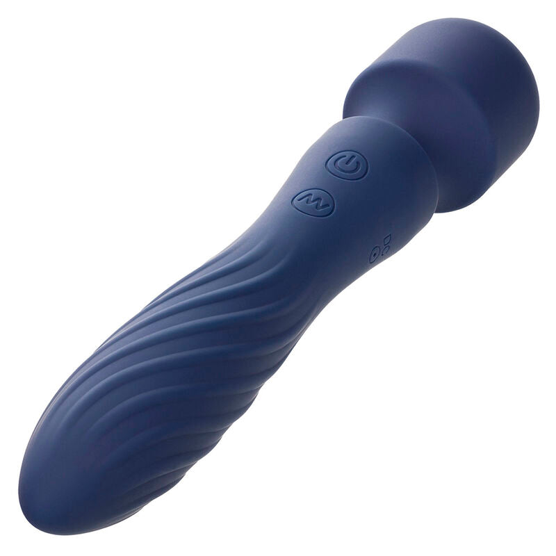 CALEXOTICS - CHARISMA MYSTIQUE MASSAGER DUAL MOTORS 12 FUNCTIONS 20.5 CM X 4.5 CM PURPLE
