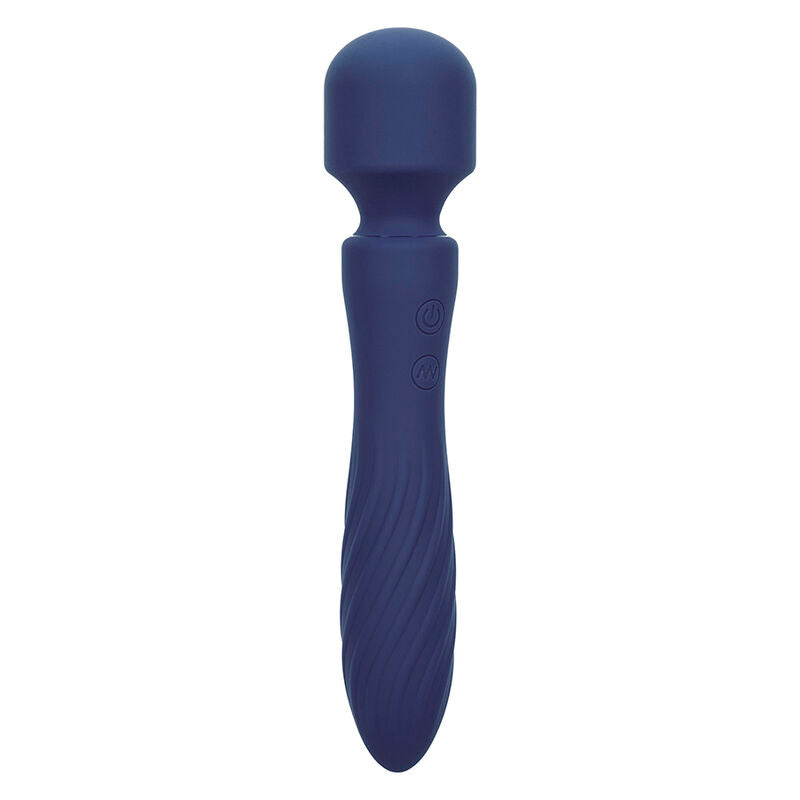 CALEXOTICS - CHARISMA MYSTIQUE MASSAGER DUAL MOTORS 12 FUNCTIONS 20.5 CM X 4.5 CM PURPLE