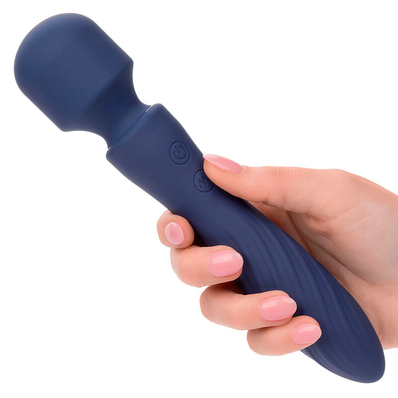 CALEXOTICS - CHARISMA MYSTIQUE MASSAGER DUAL MOTORS 12 FUNCTIONS 20.5 CM X 4.5 CM PURPLE