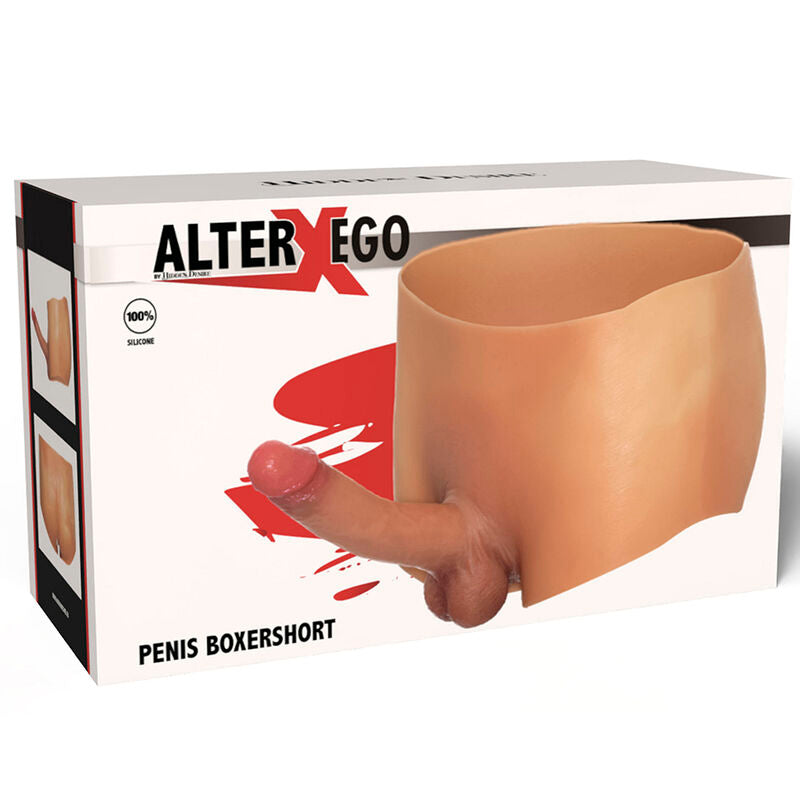 DESEO OCULTO - ALTER EGO BOXERSHOT CON PENE DE 18 CM TALLA L