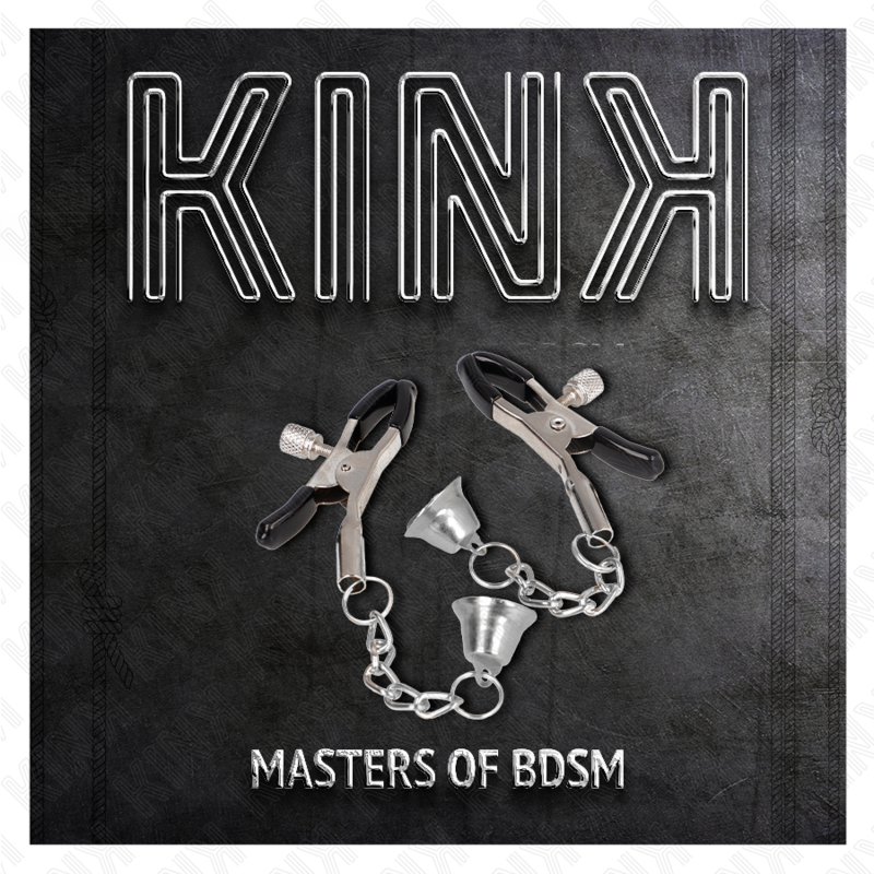 KINK - PINZAS COLGANTE CAMPANA PLATA 6 CM
