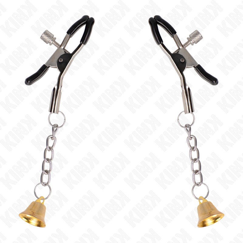 KINK - PINZAS COLGANTE CAMPANA DORADA 6 CM