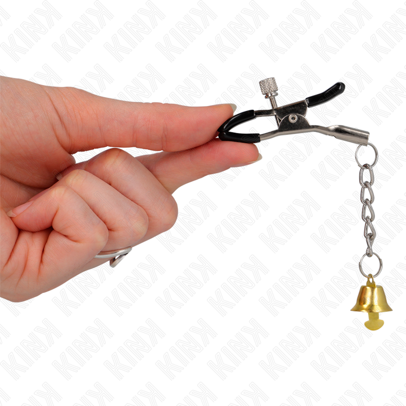 KINK - PINZAS COLGANTE CAMPANA DORADA 6 CM
