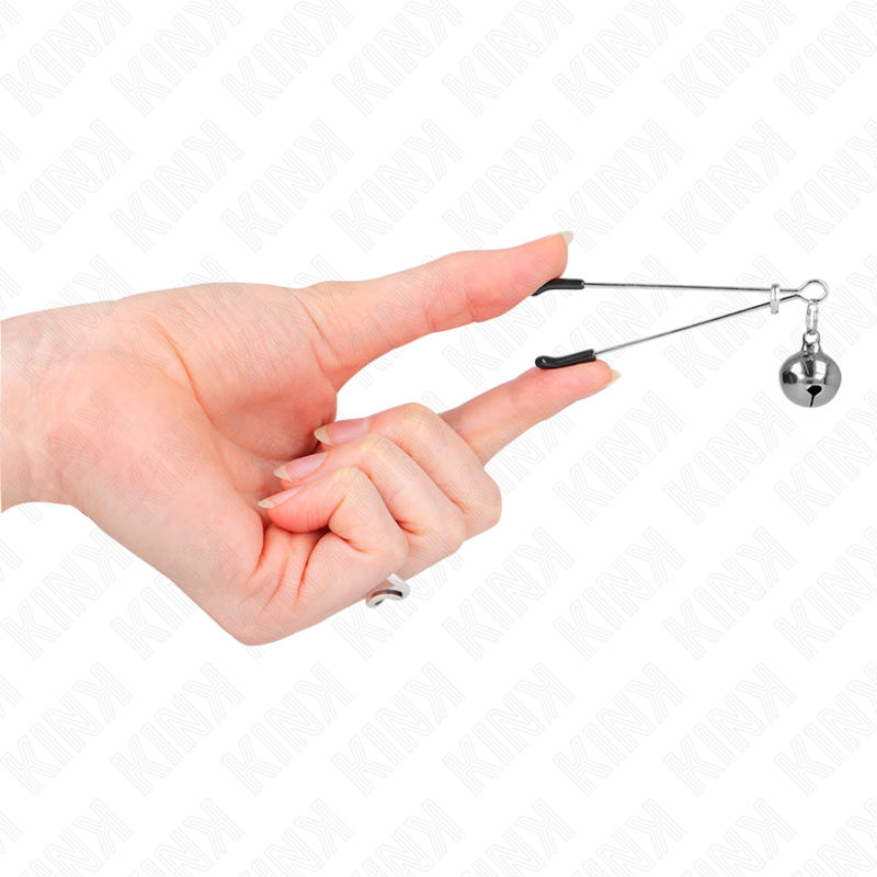 KINK - SILVER THIN BINER TWEEZERS 7 CM