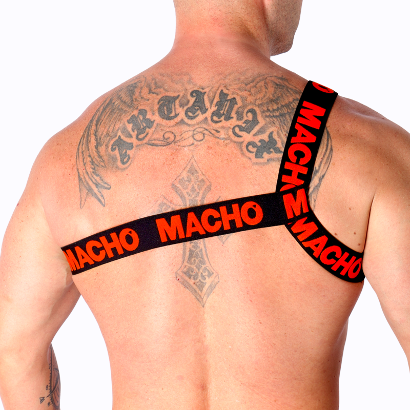 ARNÉS ROMANO BLANCO PARA HOMBRE S/M