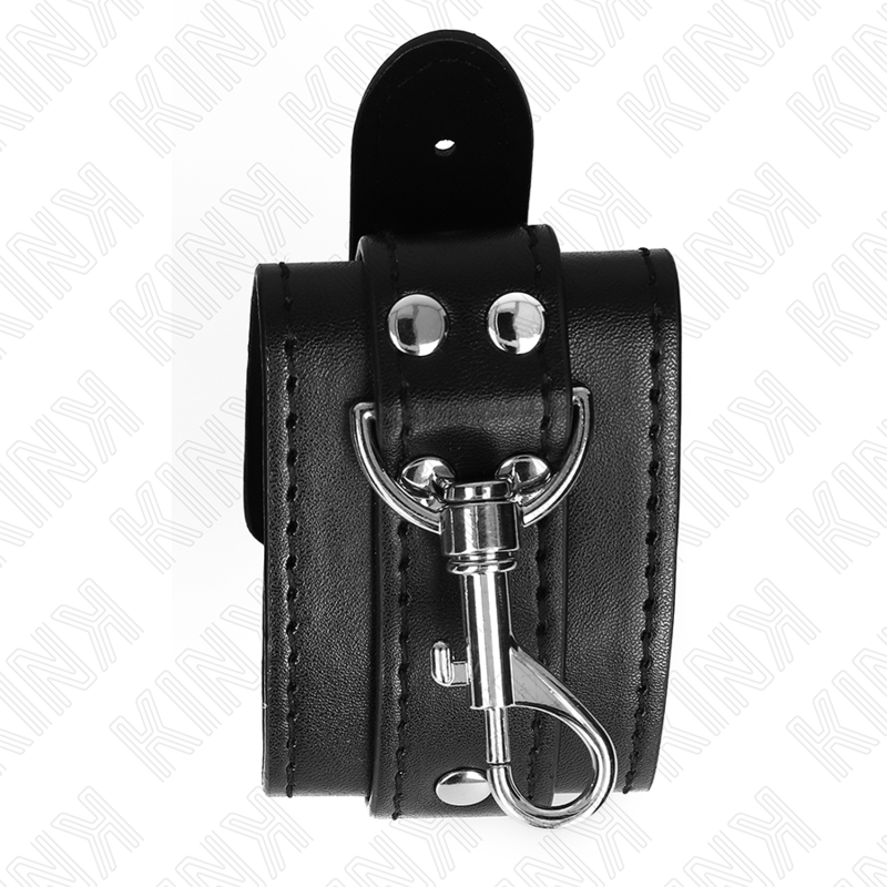 KINK - PROTECTORES DE MUÑECA CON BLOQUEO AJUSTABLES DE COLOR NEGRO, 21-28 CM X 5,5 CM