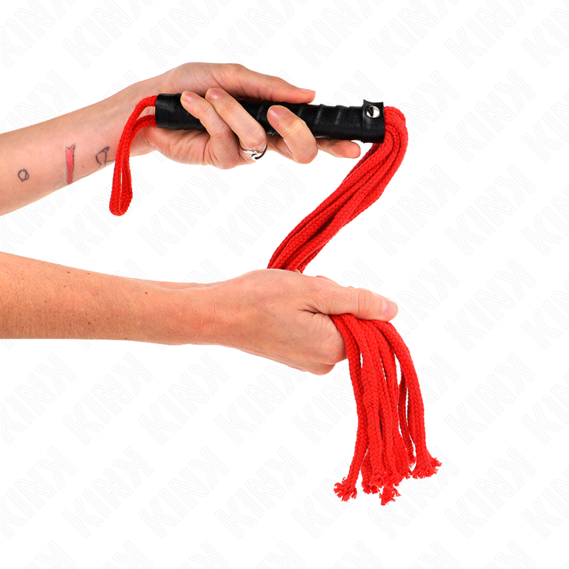 KINK - LÁTIGO DE CUERDA ROJA 56 CM