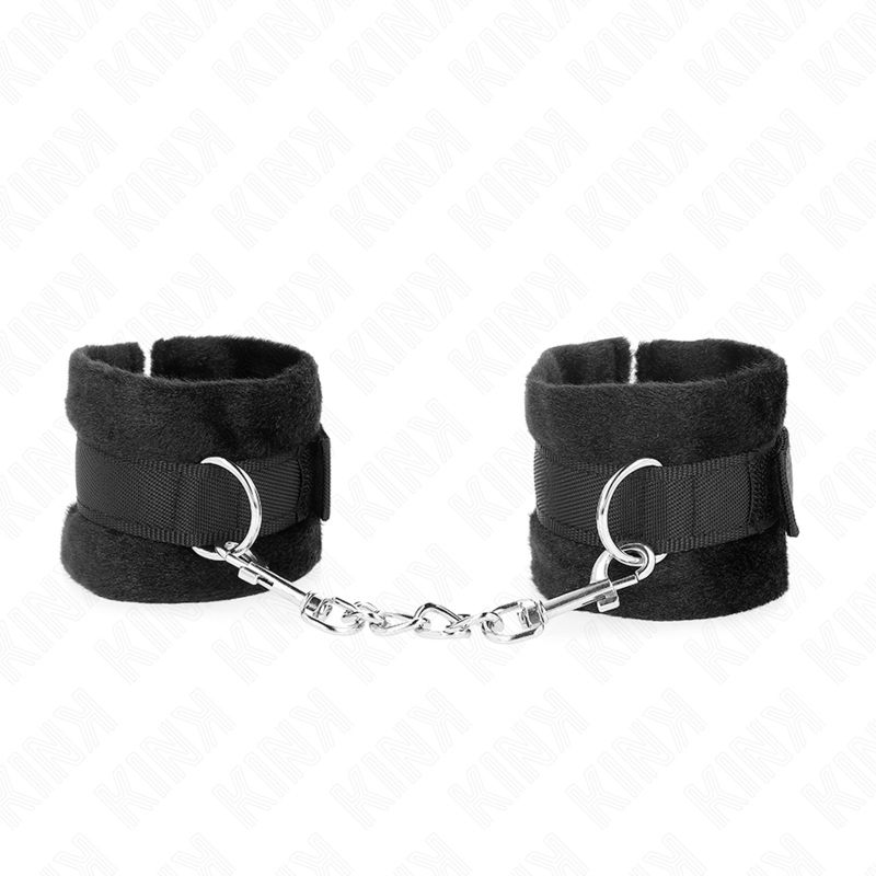 KINK - ESPOSAS DE CUERO PARA PRINCIPIANTES NEGRAS 30 X 7 CM