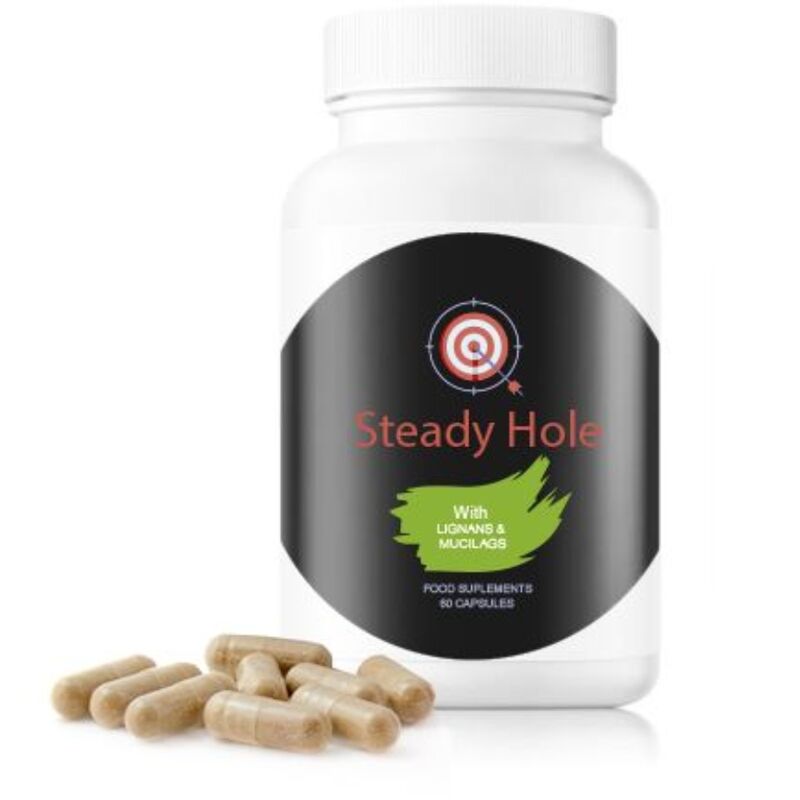 500 COSMETICS - CÁPSULAS U-STEADY HOLE PARA A SAÚDE DO TRÂNSITO INTESTINAL - 60 CÁPSULAS - Intimate Vibes