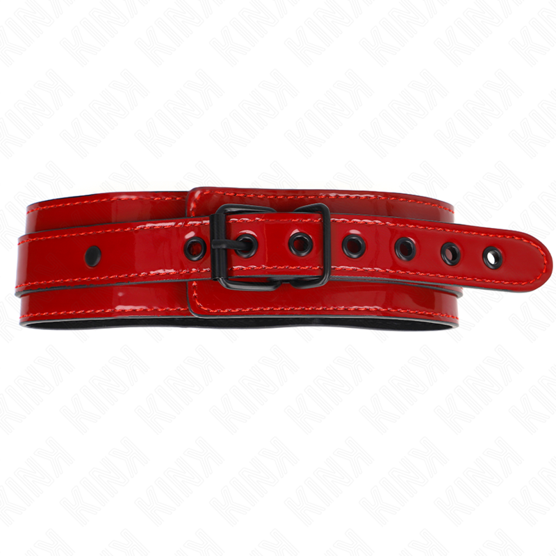 KINK - COLLAR AJUSTABLE VINO TINTO 37,5-49,5 CM X 5 CM