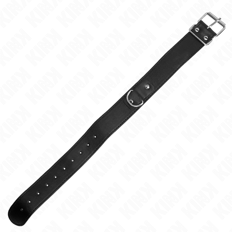 KINK - NECKLACE WITH BELT 116 CM ADJUSTABLE BLACK STRAP 32-50 CM X 8 CM