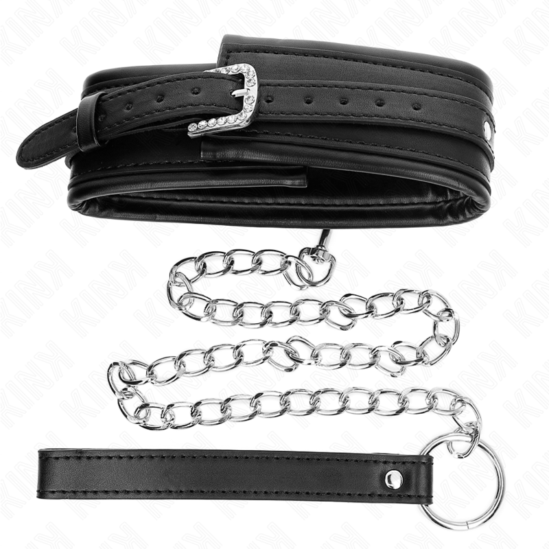 KINK - NECKLACE WITH BRIGHT BUCKLE STRAP 65 CM 48.5 CM X 5.3 CM