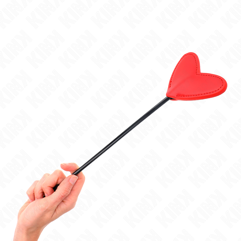 KINK - PALETA FORMA CORAZÓN ROJO 33 X 10 CM