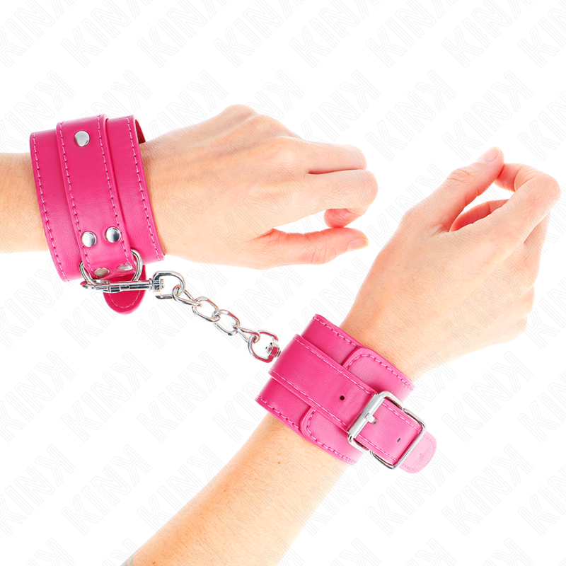 KINK - PUÑOS RASPBERRY ROSE CON FORRO AJUSTABLE RASPBERRY ROSE 20-28 CM X 5,5 CM