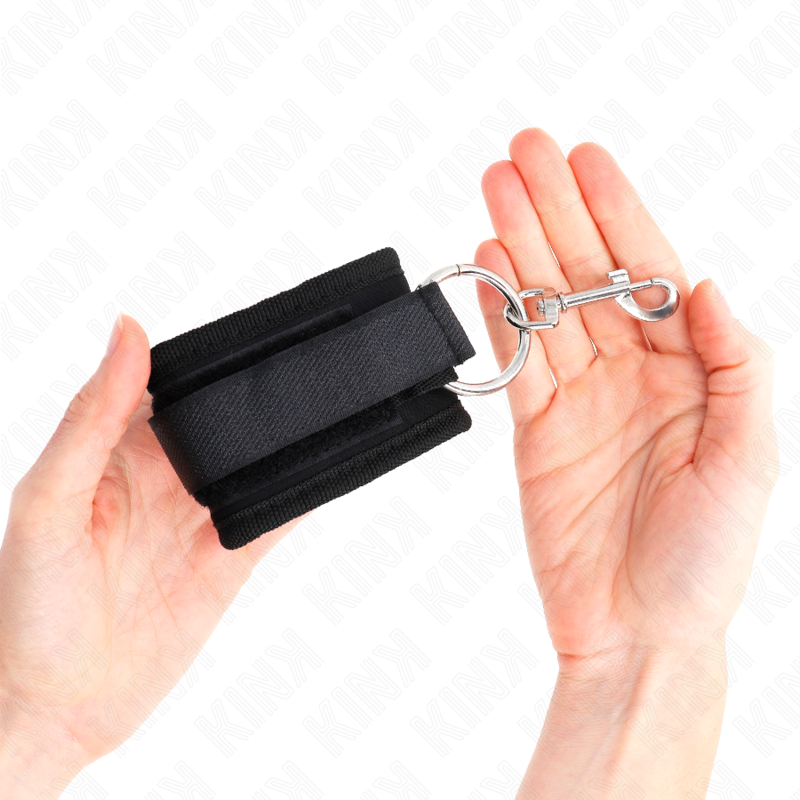 KINK - ESPOSAS NEGRAS AJUSTABLES 18-35 CM X 6 CM