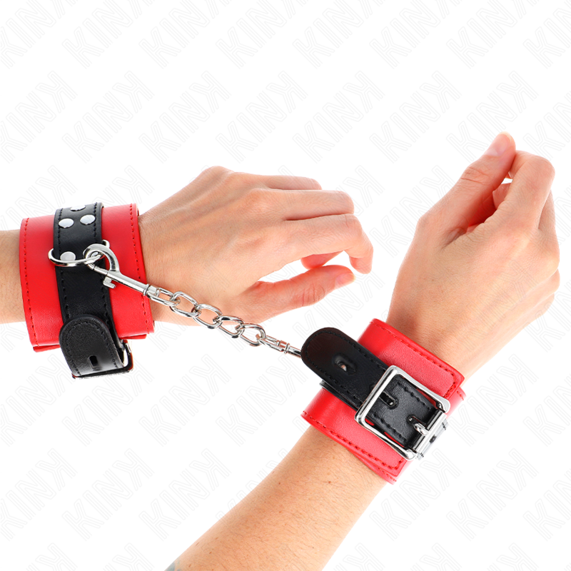KINK - MUÑECA ROJA CON CINTURÓN NEGRO AJUSTABLE 17-28 CM X 6 CM