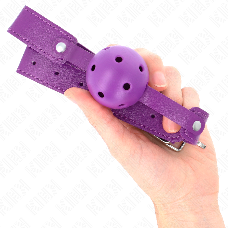 KINK - PELOTA TRANSPIRABLE MORADA 4,5 CM 65 x 2,5 CM