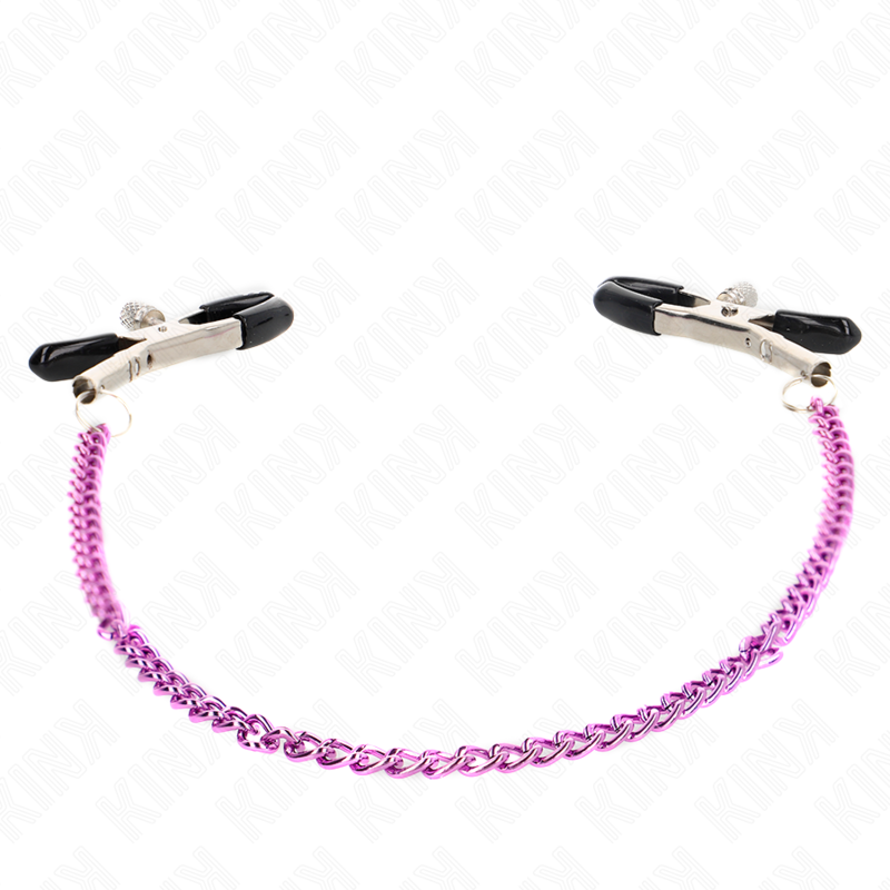 KINK - CLIPS DE CADENA MORADOS 30 CM