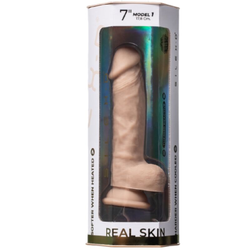 SILEXD - MODELO 1 PENE DE SILICONA SILEXPAN REALISTA PREMIUM 21,5 CM
