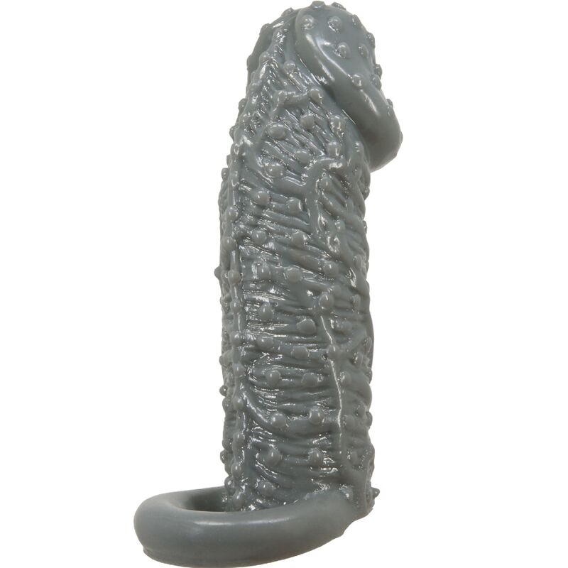 PRETTY LOVE - FUNDA REALISTA PARA AMPLIACIÓN Y RETARDAMIENTO DE PENE MODELO 2 GRIS