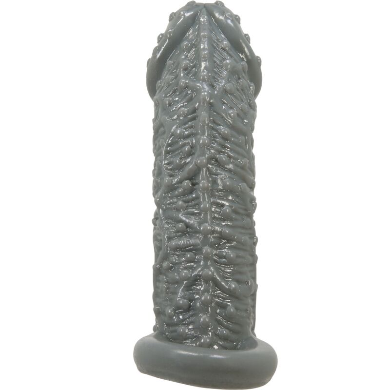 PRETTY LOVE - FUNDA REALISTA PARA AMPLIACIÓN Y RETARDAMIENTO DE PENE MODELO 2 GRIS