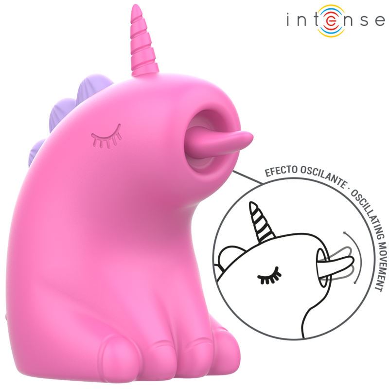 INTENSO - ESTIMULADOR PINKIE UNICORNIO FUCSIA