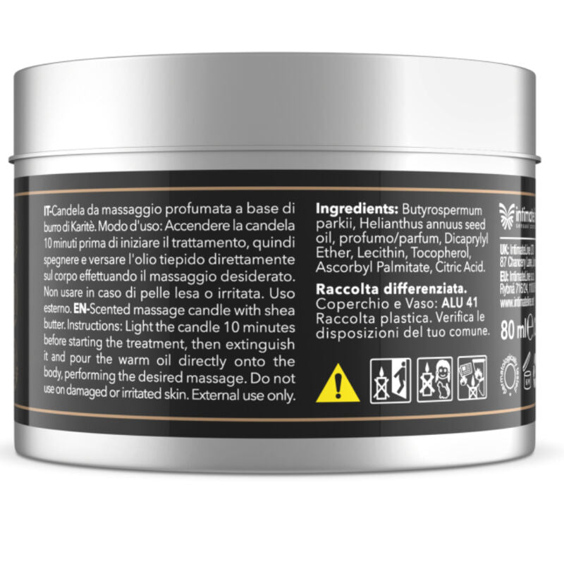 VELA DE MASAJE DE CHOCOLATE INTIMATELINE LUXURIA