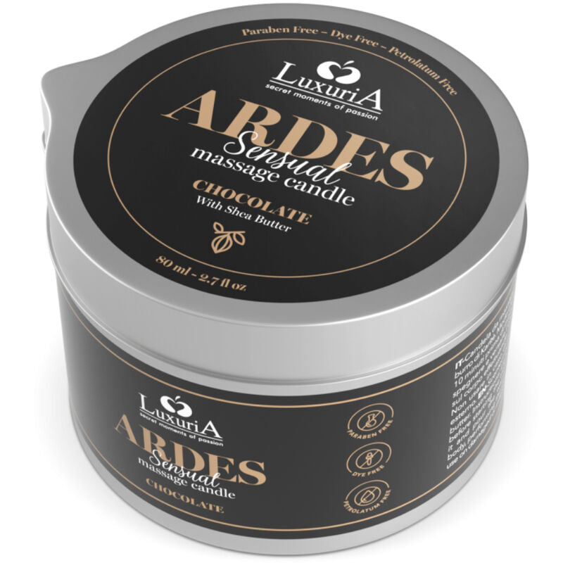 VELA DE MASAJE DE CHOCOLATE INTIMATELINE LUXURIA