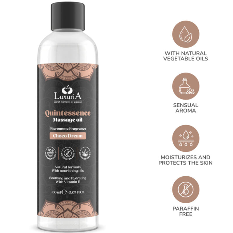 INTIMATELINE LUXURIA - ACEITE DE MASAJE DE CHOCOLATE 150 ML