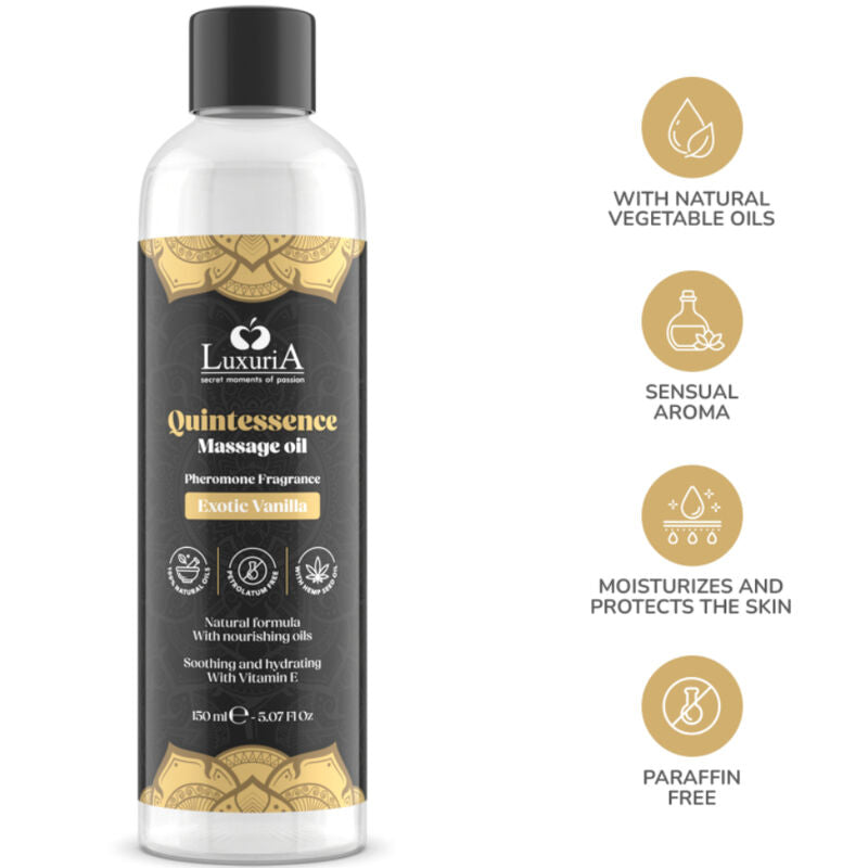 INTIMATELINE LUXURIA - ACEITE DE MASAJE DE VAINILLA EXÓTICA 150 ML