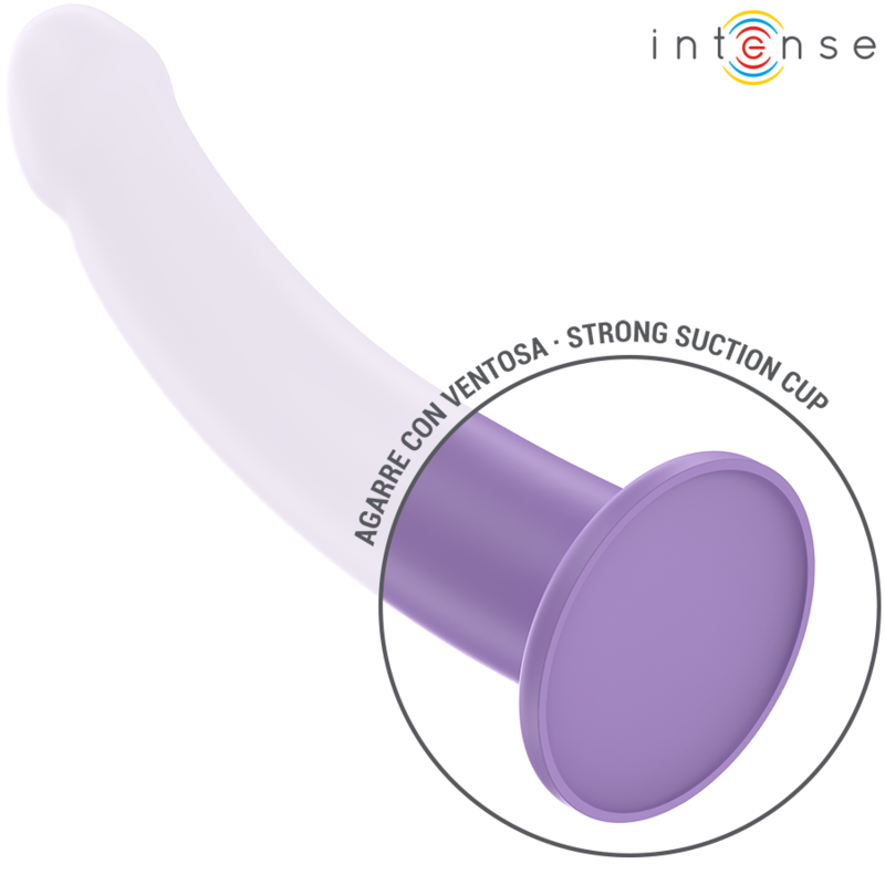 INTENSE - EDDIE VIBRADOR 17,5 CM 10 VIBRACIONES CONTROL REMOTO MORADO