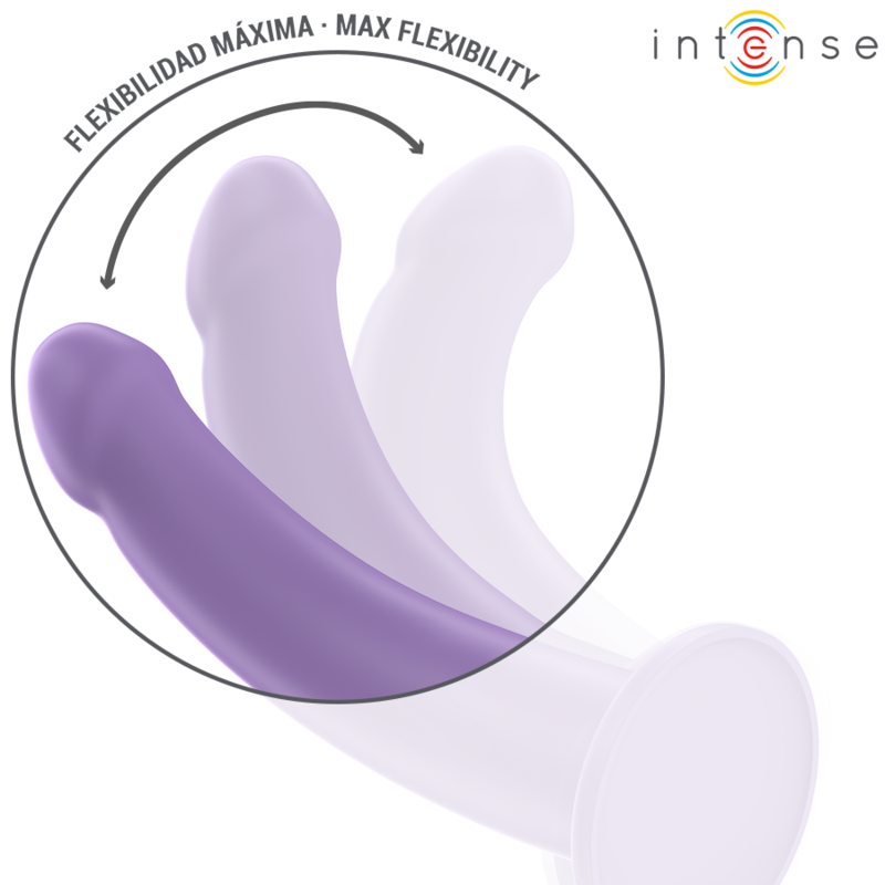 INTENSE - EDDIE VIBRADOR 17,5 CM 10 VIBRACIONES CONTROL REMOTO MORADO